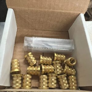 Step Drill Kit with 15 Threaded Inserts